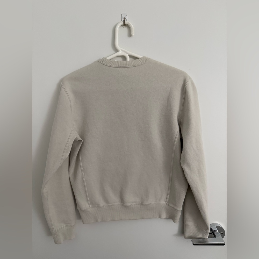 Saint Laurent Light Beige Logo Sweater size XS - Picture 4 of 4